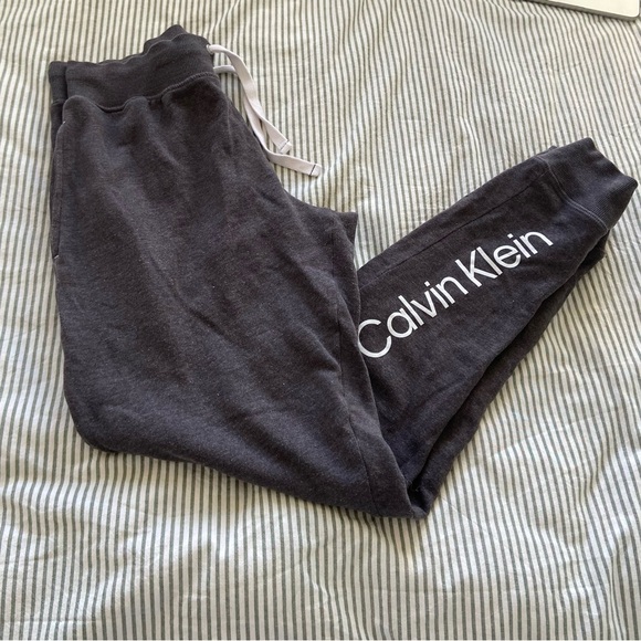Calvin Klein Pants - Calvin Klein Gray Jogger Sweatpants Size Small
